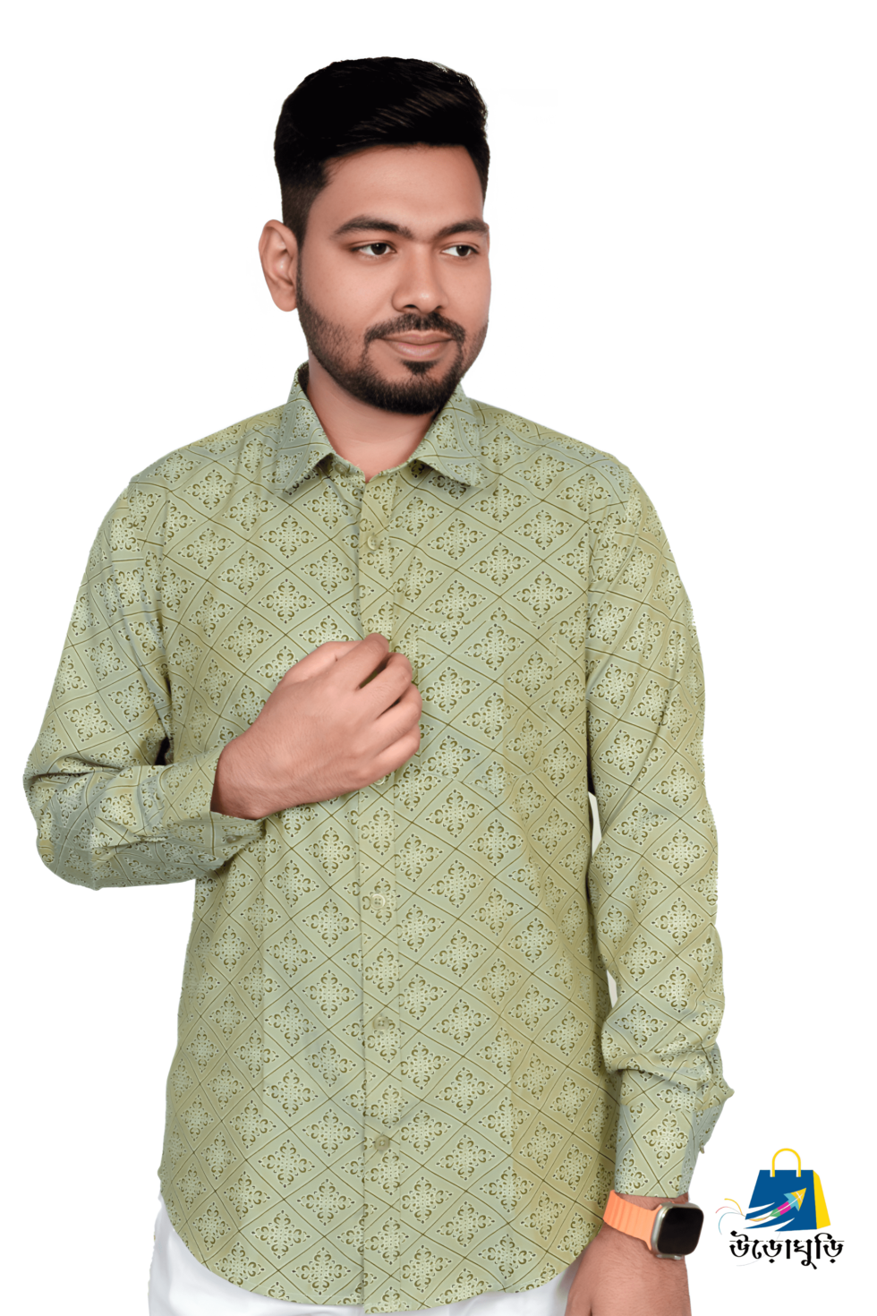 Stylish Full Sleeve Casual, Formal Digital Printed Shirt for Men-Multi-Color